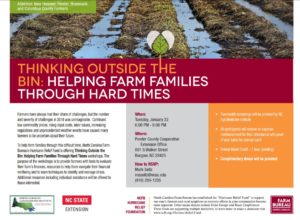 Cover photo for Thinking Outside the Bin: Helping Farm Families Through Hard Times