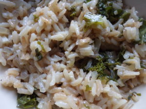 kale-pilaf