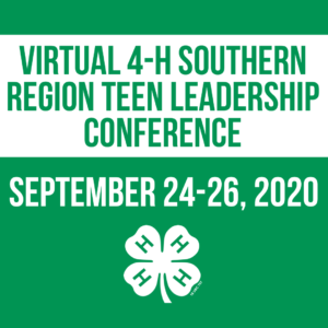 Cover photo for Southern Region Teen Leadership Conference: September 24-26, 2020