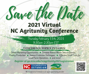 Cover photo for NC Agritunity Goes Virtual in 2021!!