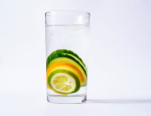 cucumber citrus infused water