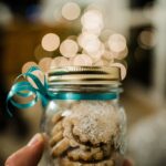 Mason Jar with Sugar Cookies