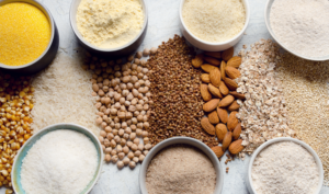 Cover photo for Flours from Nuts, Beans, and Plants