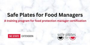 Cover photo for Safe Plates Food Safety Manager Certification Classes