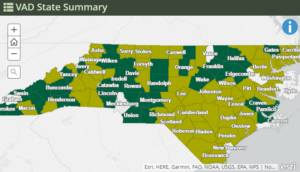 VAD State Summary map