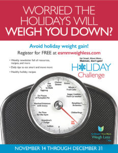 Worried the Holidays will weigh you down?