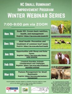 Cover photo for NCSRIP Winter Webinar Series