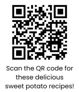 QR code for sweet potato recipes