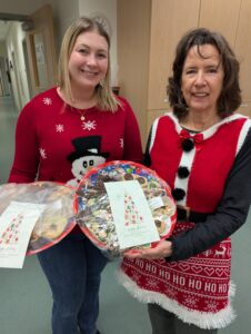 Christmas cookie delivery.