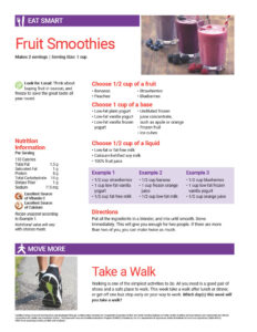 fruit smoothie recipe