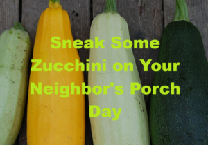 Cover photo for Sneaky Zucchini